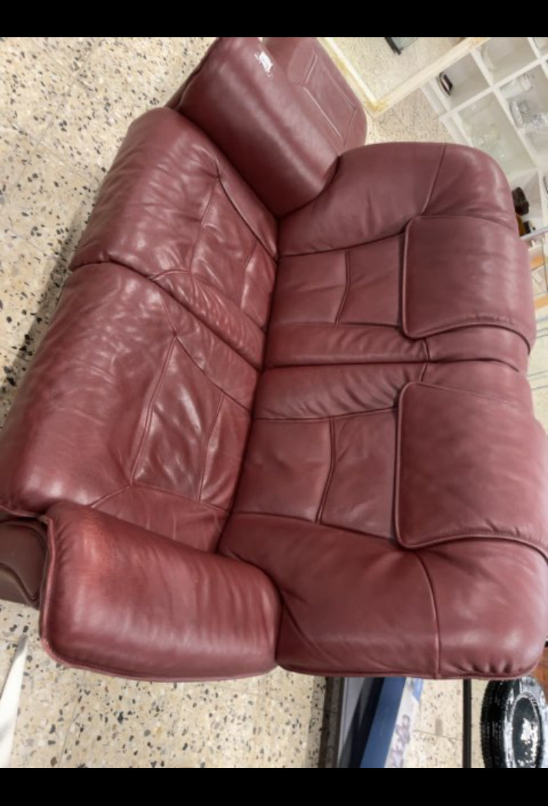 2 personers lædersofa